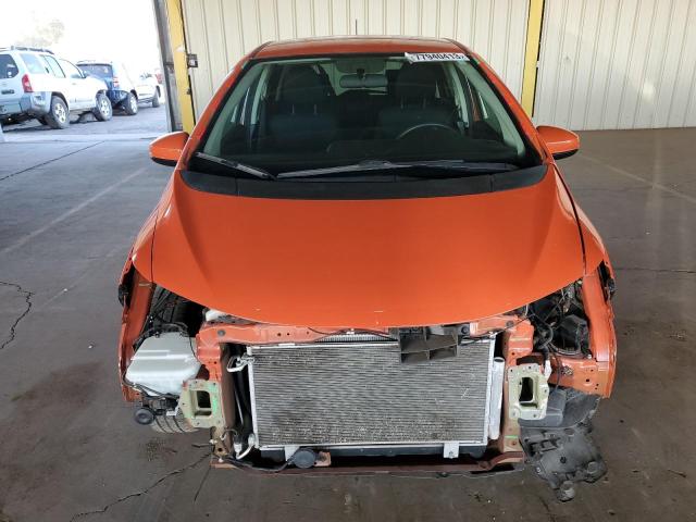 3HGGK5H40LM722598 - 2020 HONDA FIT LX ORANGE photo 5