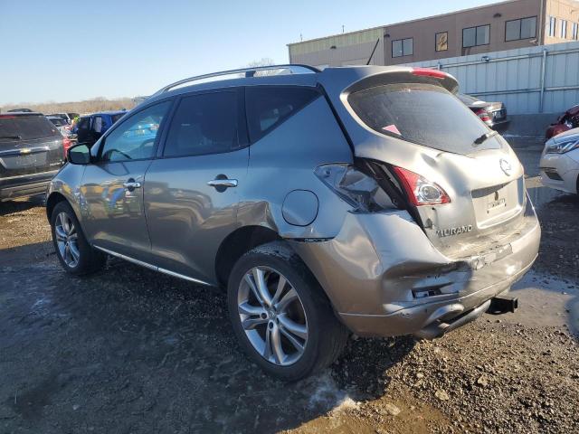 JN8AZ1MW6AW130222 - 2010 NISSAN MURANO S GRAY photo 2