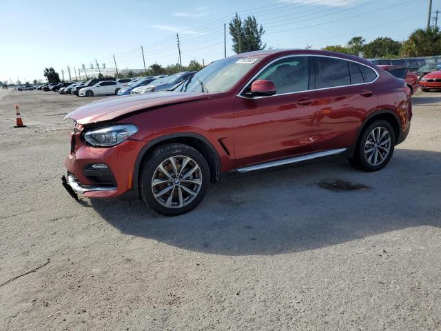 5UXUJ3C50KLG52126 - 2019 BMW X4 XDRIVE30I BURGUNDY photo 1