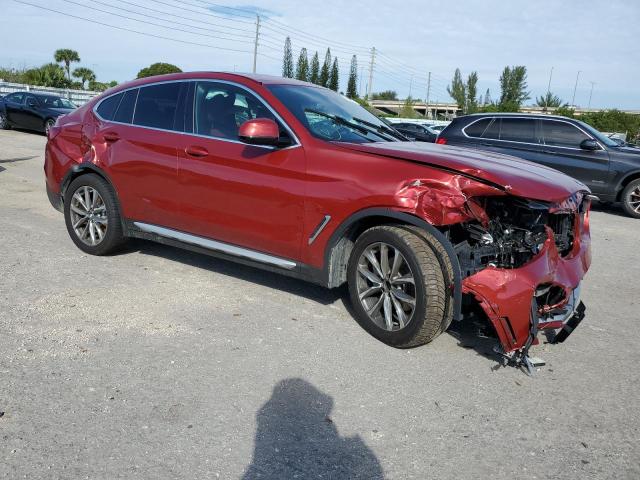 5UXUJ3C50KLG52126 - 2019 BMW X4 XDRIVE30I BURGUNDY photo 4