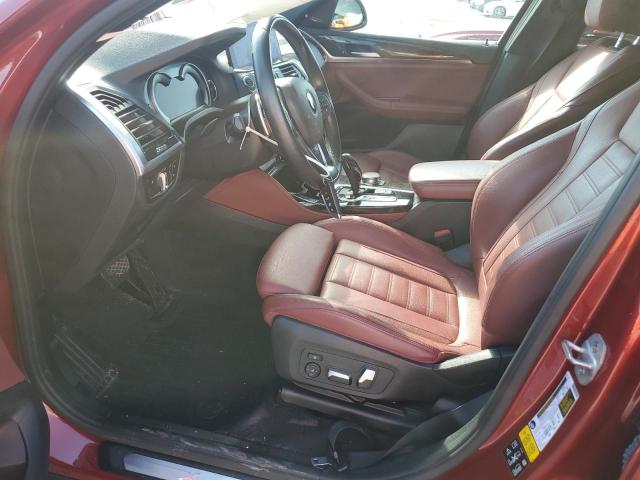 5UXUJ3C50KLG52126 - 2019 BMW X4 XDRIVE30I ბურგუნდია ფოტო 7
