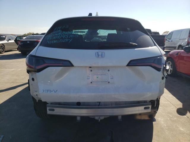 3CZRZ1H35PM716850 - 2023 HONDA HR-V LX WHITE photo 6