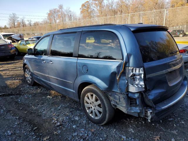 2C4RC1CG3CR125436 - 2012 CHRYSLER TOWN & COU TOURING L BLUE photo 2