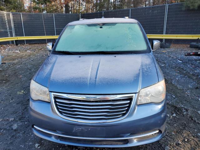 2C4RC1CG3CR125436 - 2012 CHRYSLER TOWN & COU TOURING L BLUE photo 5