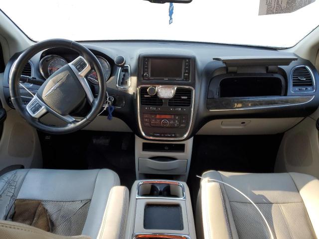 2C4RC1CG3CR125436 - 2012 CHRYSLER TOWN & COU TOURING L BLUE photo 8