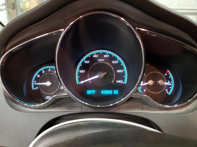 1G1ZE5E16BF280748 - 2011 CHEVROLET MALIBU LTZ ბურგუნდია ფოტო 9