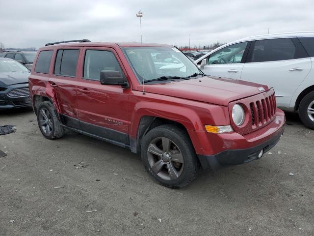 1C4NJPFA3ED698728 - 2014 JEEP PATRIOT LATITUDE MAROON photo 4