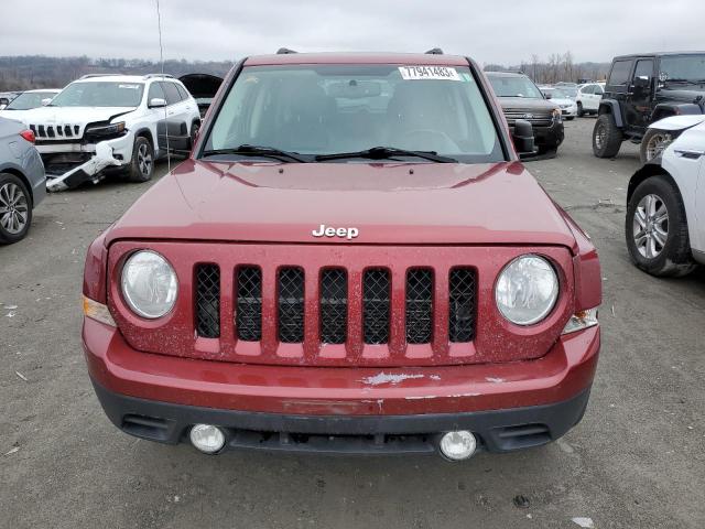 1C4NJPFA3ED698728 - 2014 JEEP PATRIOT LATITUDE MAROON photo 5