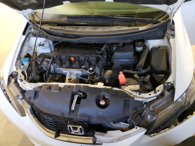 19XFB2F95DE024491 - 2013 HONDA CIVIC EXL თეთრი ფოტო 11