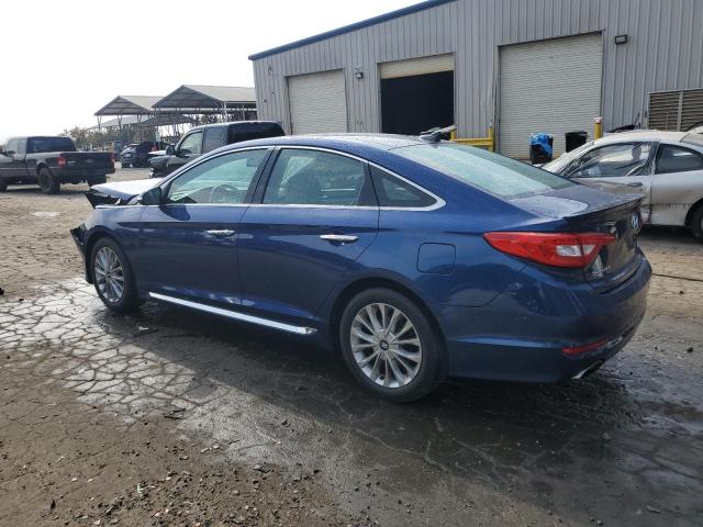 5NPE34AF1FH253718 - 2015 HYUNDAI SONATA SPORT BLUE photo 2