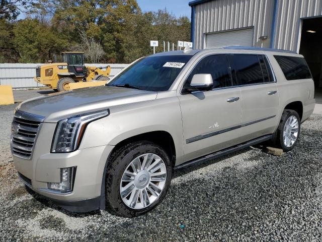 1GYS4UKJ7FR609546 - 2015 CADILLAC ESCALADE ESV PLATINUM Bej foto 1