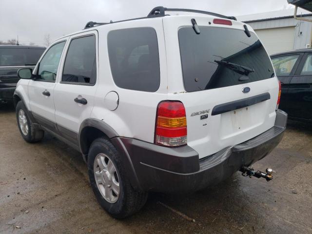 1FMCU93133KA03716 - 2003 FORD ESCAPE XLT WHITE photo 2