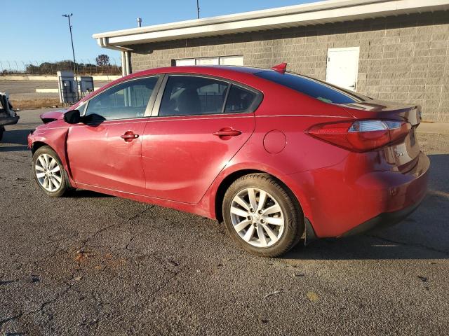 KNAFX4A62G5479564 - 2016 KIA FORTE LX RED photo 2