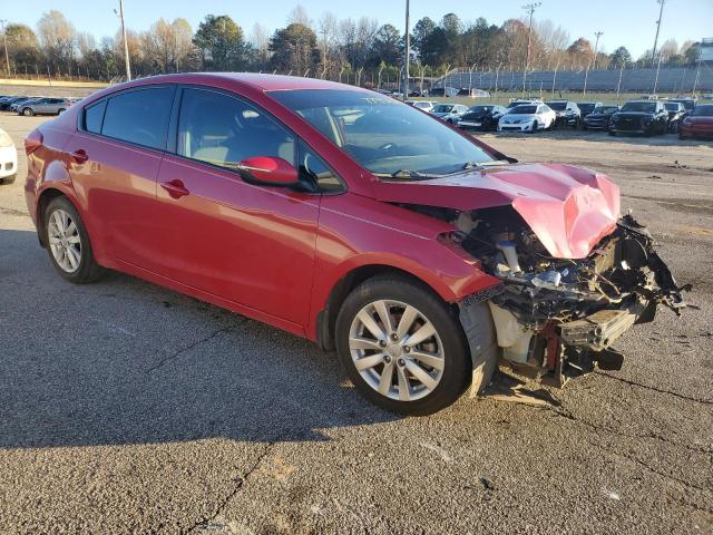 KNAFX4A62G5479564 - 2016 KIA FORTE LX RED photo 4