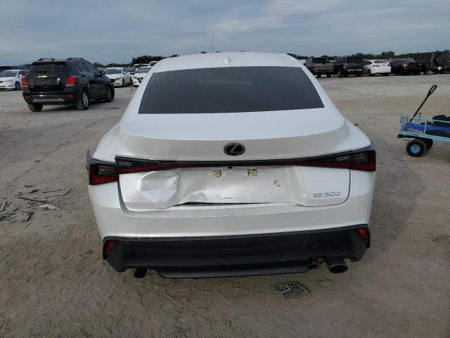 JTHAA1D2XN5122683 - 2022 LEXUS IS 300 WHITE photo 6