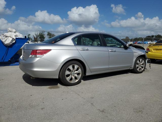 1HGCP26859A063301 - 2009 HONDA ACCORD EXL SILVER photo 3