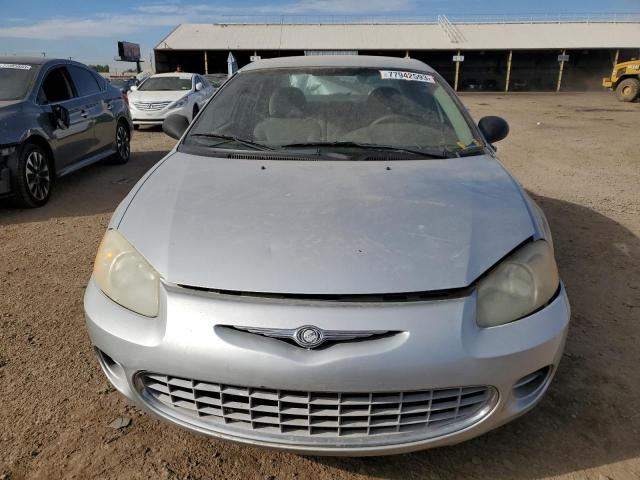 1C3AL46X72N243516 - 2002 CHRYSLER SEBRING LX SILVER photo 5