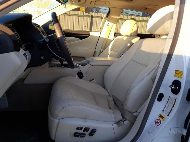 JTHBL46F785062690 - 2008 LEXUS LS 460 WHITE photo 7