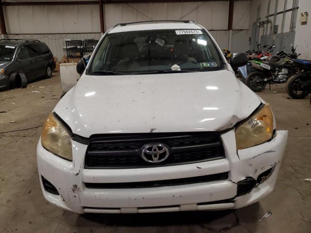 2T3ZF33V39W015163 - 2009 TOYOTA RAV4 WHITE photo 5