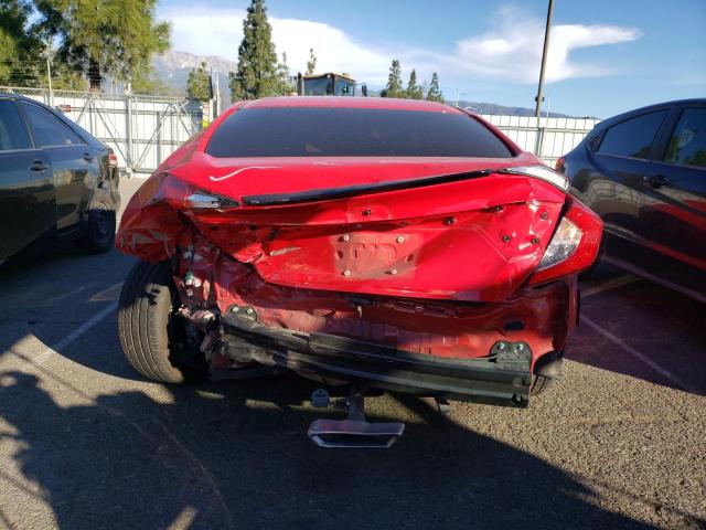 2HGFC2F84KH597633 - 2019 HONDA CIVIC SPORT RED photo 6