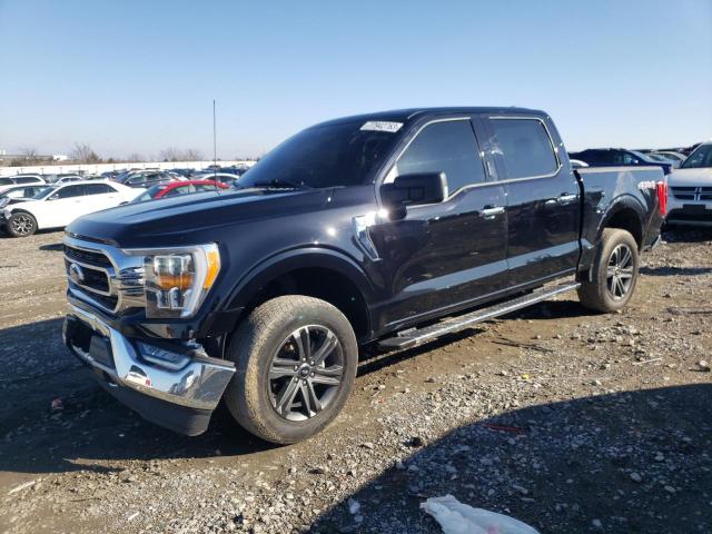 1FTEW1EB1MFC25048 - 2021 FORD F150 SUPERCREW BLACK photo 1