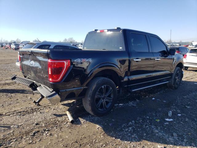 1FTEW1EB1MFC25048 - 2021 FORD F150 SUPERCREW BLACK photo 3