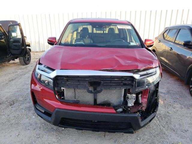 5FPYK3F79PB039837 - 2023 HONDA RIDGELINE RTL-E BURGUNDY photo 5