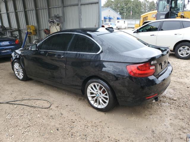 WBA1F9C5XGV545132 - 2016 BMW 228 I SULEV BLACK photo 2