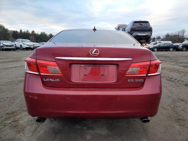 JTHBK1EG3A2413226 - 2010 LEXUS ES 350 RED photo 6