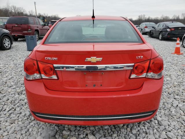 1G1PG5SB7E7392777 - 2014 CHEVROLET CRUZE LTZ RED photo 6