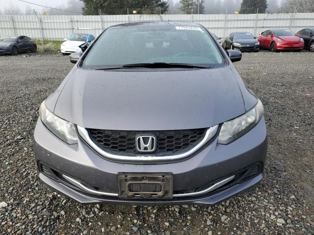 19XFB2F52EE209631 - 2014 HONDA CIVIC LX CHARCOAL photo 5