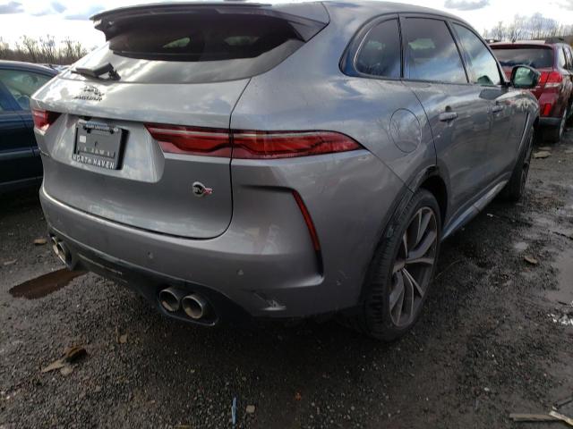 SADCZ2EE5PA718767 - 2023 JAGUAR F-PACE SVR GRAY photo 3