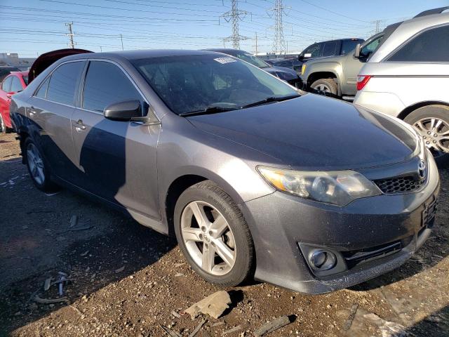 4T1BF1FK3EU416934 - 2014 TOYOTA CAMRY L CHARCOAL photo 4