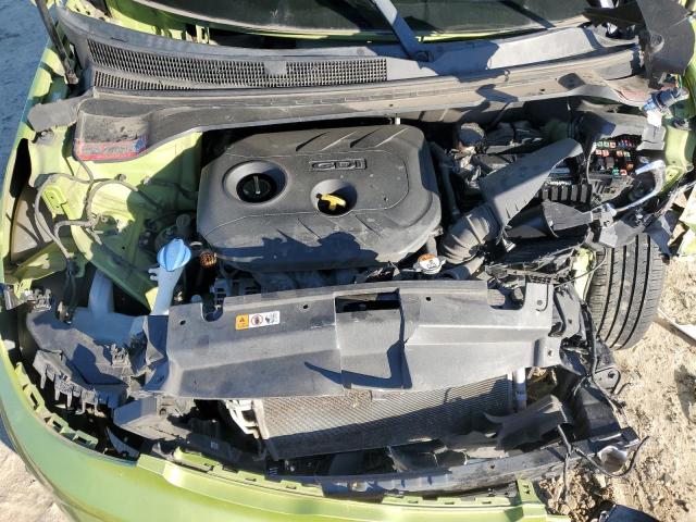 KNDJP3A53J7892037 - 2018 KIA SOUL + GREEN photo 11