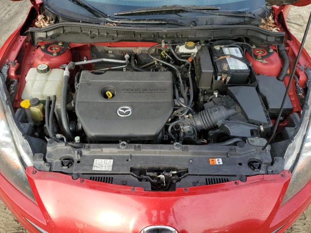 JM1BL1K56B1418087 - 2011 MAZDA 3 S RED photo 11