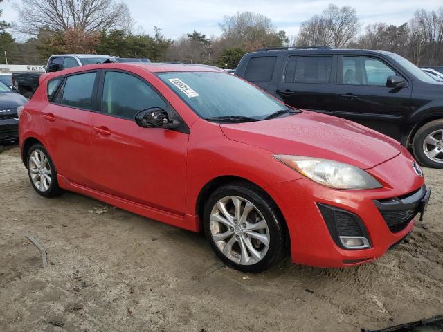 JM1BL1K56B1418087 - 2011 MAZDA 3 S RED photo 4