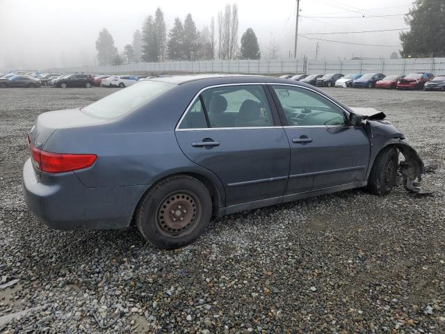 1HGCM56495A137076 - 2005 HONDA ACCORD LX BLUE photo 3