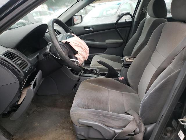 1HGCM56495A137076 - 2005 HONDA ACCORD LX BLUE photo 7