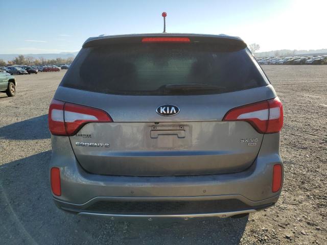 5XYKW4A71EG445830 - 2014 KIA SORENTO SX SILVER photo 6