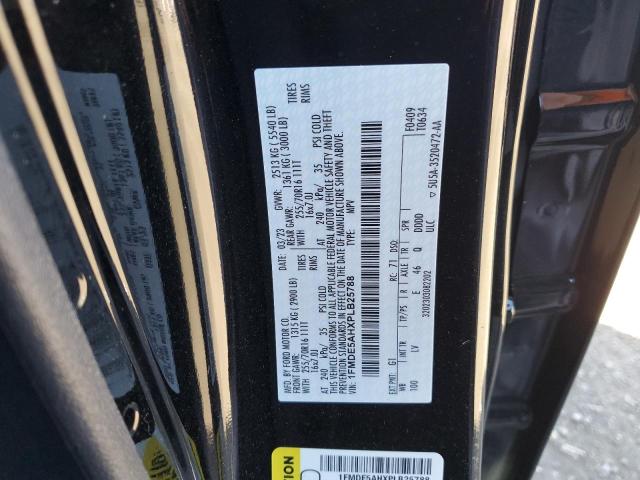 1FMDE5AHXPLB25788 - 2023 FORD BRONCO BASE შავი ფოტო 12