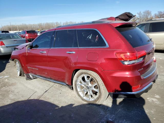 1C4RJFJGXFC835520 - 2015 JEEP GRAND CHER SUMMIT წითელი ფოტო 2