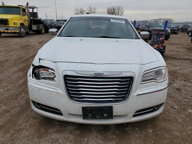 2C3CCARG2DH581145 - 2013 CHRYSLER 300 WHITE photo 5