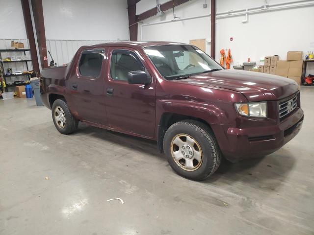 2HJYK16218H534736 - 2008 HONDA RIDGELINE RT MAROON photo 4