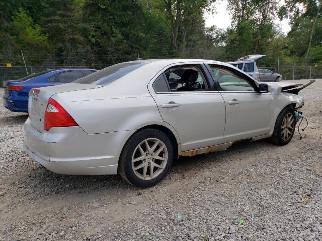 3FAHP0JA2BR172223 - 2011 FORD FUSION SEL SILVER photo 3