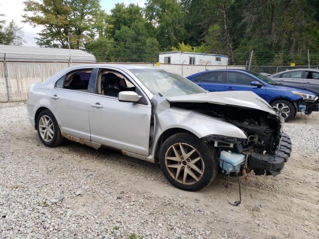 3FAHP0JA2BR172223 - 2011 FORD FUSION SEL SILVER photo 4