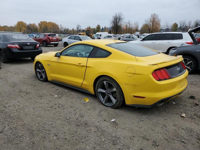 1FA6P8CF8G5226584 - 2016 FORD MUSTANG GT YELLOW photo 2