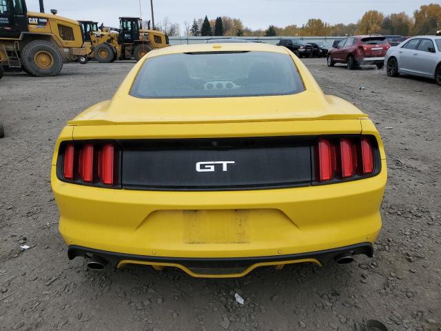 1FA6P8CF8G5226584 - 2016 FORD MUSTANG GT YELLOW photo 6