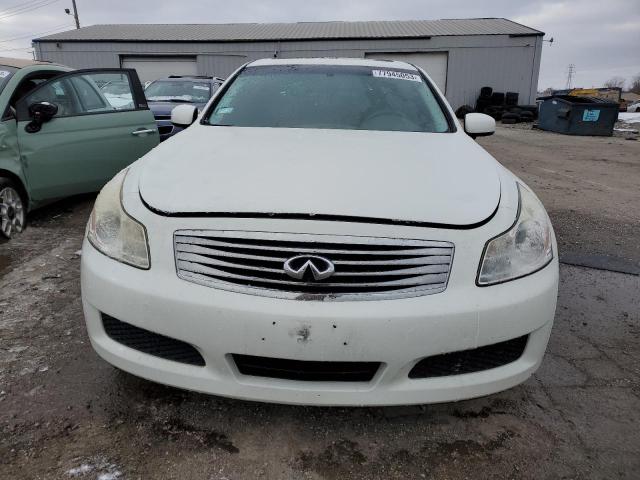 JNKBV61F07M822279 - 2007 INFINITI G35 CREAM photo 5