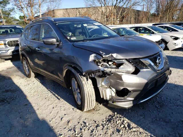 KNMAT2MV7FP520158 - 2015 NISSAN ROGUE S GRAY photo 4