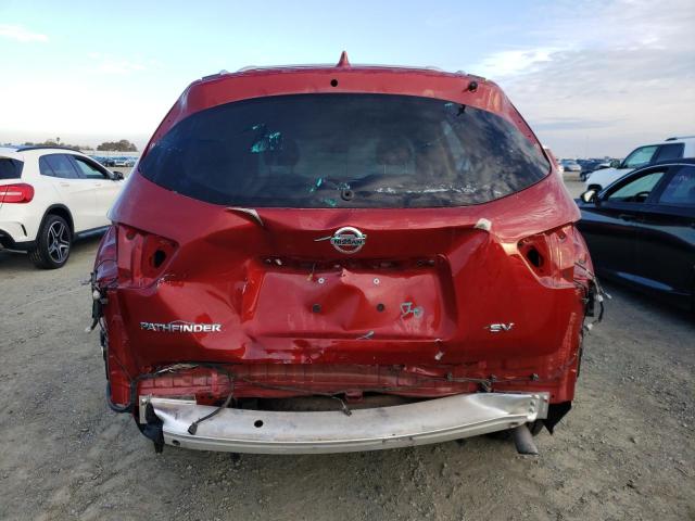 5N1DR2BN9LC600283 - 2020 NISSAN PATHFINDER SV RED photo 6